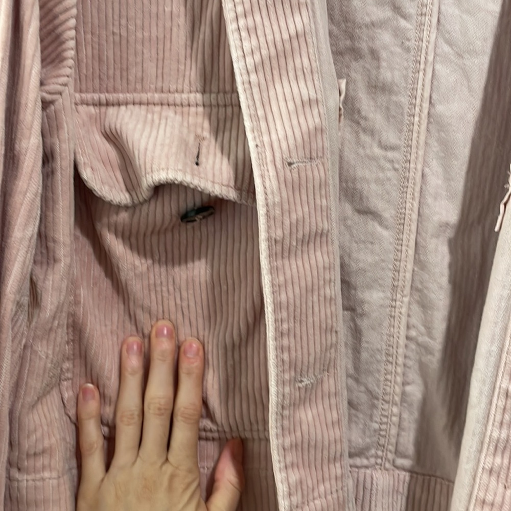 Corduroy H&M dusty pink jacket - Picture 2 of 5